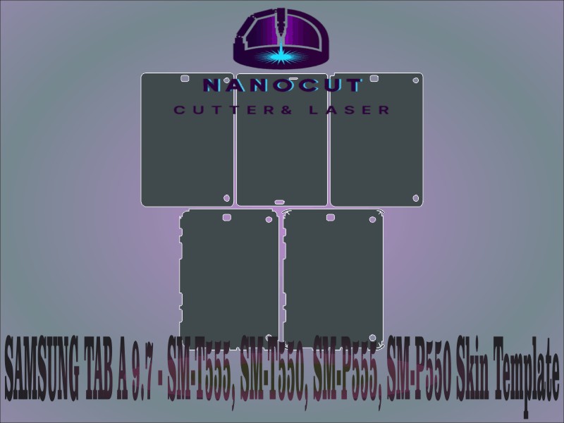 SAMSUNG TAB A 9.7 - SM-T555, SM-T550, SM-P555, SM-P550